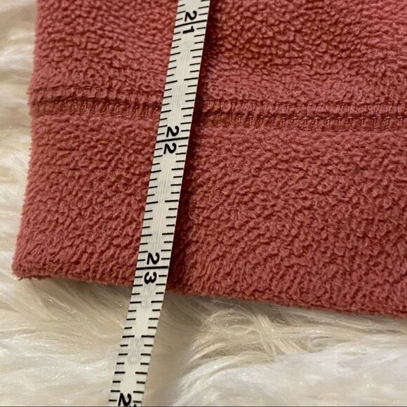 Woolrich Dusty Rose Fleece Full Front Zipper Jacket Size Medium - Picture 9 of 11